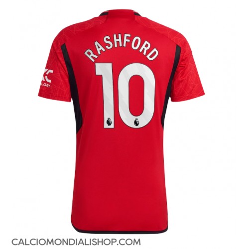 Maglie da calcio Manchester United Marcus Rashford #10 Prima Maglia 2023-24 Manica Corta